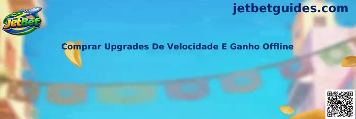 Comprar Upgrades De Velocidade E Ganho Offline no Jetpack Jump